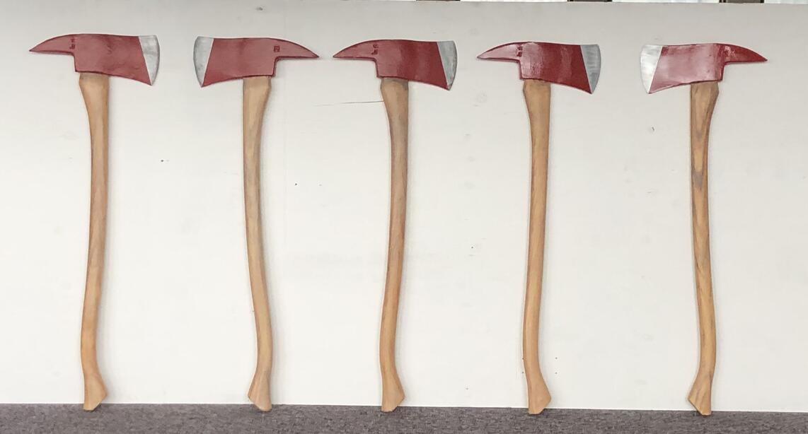 Batgirl - Resin and foam action fire axes for unreleased film